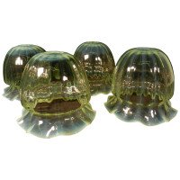 Set of Four Vaseline Shades with Subtle Stripe Details - Thumbnail 2