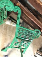 A Cast Iron 'OWL' Garden Bench in the Style of Dr C Dresser by Falkirk Ironworks - Thumbnail 15