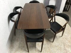 Kai Kristiansen, Set of Six Teak, Model 31 Dining Chairs & Matching Dining Table - Thumbnail 4