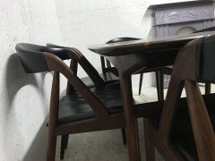 Kai Kristiansen, Set of Six Teak, Model 31 Dining Chairs & Matching Dining Table - Thumbnail 7