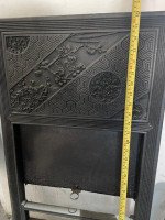 Pair of Anglo- Japanese Cast Iron Fire Inserts by T Jeckyll - Thumbnail 10