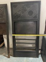 Pair of Anglo-Japanese Cast Iron Fire Inserts by T Jeckyll - Thumbnail 19