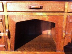 Acorn Industries Attributed, Arts & Crafts Yorkshire School Oak Low Sideboard - Thumbnail 2