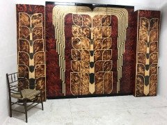 Rare Commissioned Lacquered Screen or Panelling Originally from Biba - Thumbnail 9