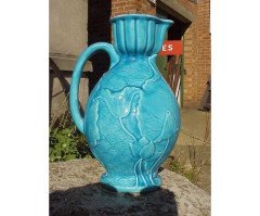 An Anglo- Japanese Majolica Jug by Minton - Thumbnail 5