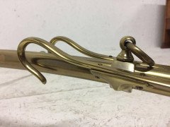WAS Benson A Rare Arts & Crafts Brass Dining, Billiard or Snooker chandelier - Thumbnail 9