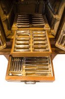 WMF Evy Pattern Art Nouveau 112 Piece Silver Plated Cutlery Service for twelve - Thumbnail 4