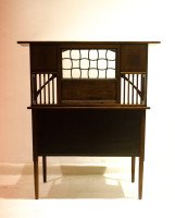 E. W. Godwin, Attr,. An Anglo-Japanese Four Drawer Writing Table - Thumbnail 1
