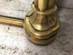 Thomas Fentham 136 the Strand a Late Georgian Gothic Revival Gilt Wall Mirror - Thumbnail 9