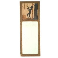 Marquetry and Gilt Gesso Wall Mirror, by Walter Crane - Thumbnail 2