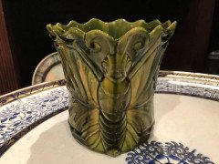 Butterfly Moulded Cache Pot by Dr. C Dresser - Thumbnail 2