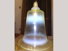A Rare Set of Eight Arts and Crafts Vaseline/Uranium Glass Shades - Thumbnail 2