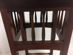 Liberty & Co attri, Walnut Plant Stand turned uprights & Removable Lower Tier - Thumbnail 2