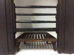 Arts and Crafts Cast Iron Fireplace by C.F.A Voysey, Made by Thomas Elsley - Thumbnail 2
