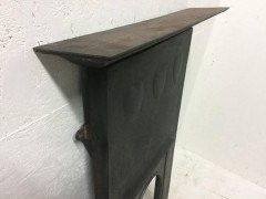 Arts and Crafts Cast Iron Fireplace by C.F.A Voysey, Made by Thomas Elsley - Thumbnail 6