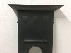 Arts and Crafts Cast Iron Fireplace by C.F.A Voysey, Made by Thomas Elsley - Thumbnail 9