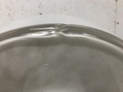 Vetri Murano, a Rare Pair of Midcentury White Opaque Glass Mushroom Lamps - Thumbnail 12