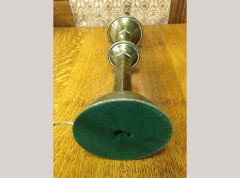 A Large Arts and Crafts Brass Table Lamp Attributed to Gordon Russell. - Thumbnail 1