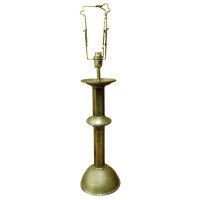 A Large Arts and Crafts Brass Table Lamp Attributed to Gordon Russell. - Thumbnail 10