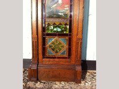 Impressive Gothic Revival Oak Fireplace Surround Attributed to Bruce Talbert - Thumbnail 9