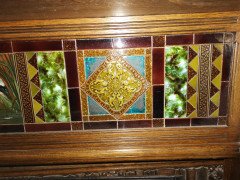Impressive Gothic Revival Oak Fireplace Surround Attributed to Bruce Talbert - Thumbnail 11