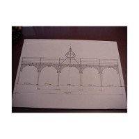 Mid- Victorian Moorish Wrought & Cast Iron Pergola or Decorative Garden Structure - Thumbnail 17