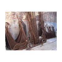 Mid- Victorian Moorish Wrought & Cast Iron Pergola or Decorative Garden Structure - Thumbnail 16