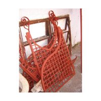 Mid- Victorian Moorish Wrought & Cast Iron Pergola or Decorative Garden Structure - Thumbnail 15