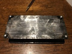 M D Spooner, A Silver plated Hand Enamelled Jewellery Box with Cupid & a Fairy - Thumbnail 9