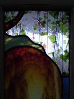 Alice in Wonderland, a Five Piece Suite of Stained and Leaded Glass Doors. - Thumbnail 6
