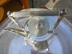 Richard Hunt. a Rare Silver Plated Six Piece Matching Tea and Coffee Service. - Thumbnail 8