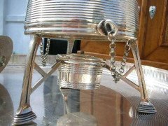 Richard Hunt. a Rare Silver Plated Six Piece Matching Tea and Coffee Service. - Thumbnail 6
