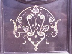 Morris and Co, in the Style Of, an Aesthetic Movement Gilt Marble Mantle Clock - Thumbnail 9