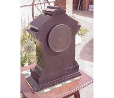 Morris and Co, in the Style Of, an Aesthetic Movement Gilt Marble Mantle Clock - Thumbnail 11
