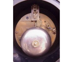 Morris and Co, in the Style Of, an Aesthetic Movement Gilt Marble Mantle Clock - Thumbnail 12