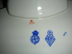Dr C Dresser, Attributed Made by Royal Worcester, Blue & White Elephant Tureen - Thumbnail 5