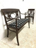 Josef Hoffmann in the Style Of. a Secessionist Five- Piece Bentwood Salon Set - Thumbnail 9