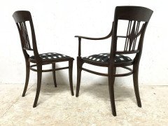 Josef Hoffmann in the Style Of. a Secessionist Five- Piece Bentwood Salon Set - Thumbnail 15