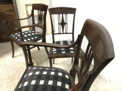 Josef Hoffmann in the Style Of. a Secessionist Five- Piece Bentwood Salon Set - Thumbnail 16