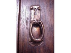 E. A. Taylor, attributed. Made by Wylie & Lochhead. An Arts & Crafts Oak Hallstand - Thumbnail 4