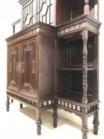 E W Godwin Attributed by Collinson & Lock Rosewood Cabinet, London Stamped 7784 - Thumbnail 13
