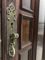 E W Godwin Attributed by Collinson & Lock Rosewood Cabinet, London Stamped 7784 - Thumbnail 18