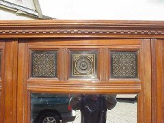 Bruce Talbert for Gillow. a Walnut, Amboyna, Ebonized and Gilt Bedroom Suite. - Thumbnail 6