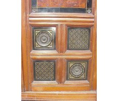 Bruce Talbert for Gillow and Co. – Walnut Amboyna Ebonised Gilt Bedroom Suite - Thumbnail 8