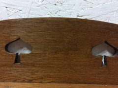 Liberty & Co Attributed, an Arts & Crafts Oak Bookcase with floral cut-outs - Thumbnail 2