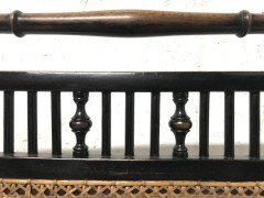 E W Godwin. An Anglo-Japanese Ebonized Beech and Caned Armchair - Thumbnail 13