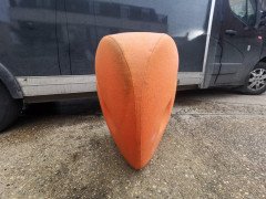 Ron Arad Circa 1991, Four Soft Big Heavy Orange Armchairs Made by Moroso, Italy - Thumbnail 5