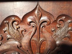 George Jack for Morris and Co (attributed). an Exceptional Arts and Crafts Quarter Sawn Oak Library Table/double Desk - Thumbnail 12