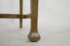 Set of Six Arts & Crafts Chairs with Stylized Floral Inlays Using Pewter Ebony - Thumbnail 20