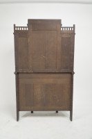 Bruce Talbert for Gillow and Co., attributed – Aesthetic Movement Oak & Glazed Cabinet - Thumbnail 3